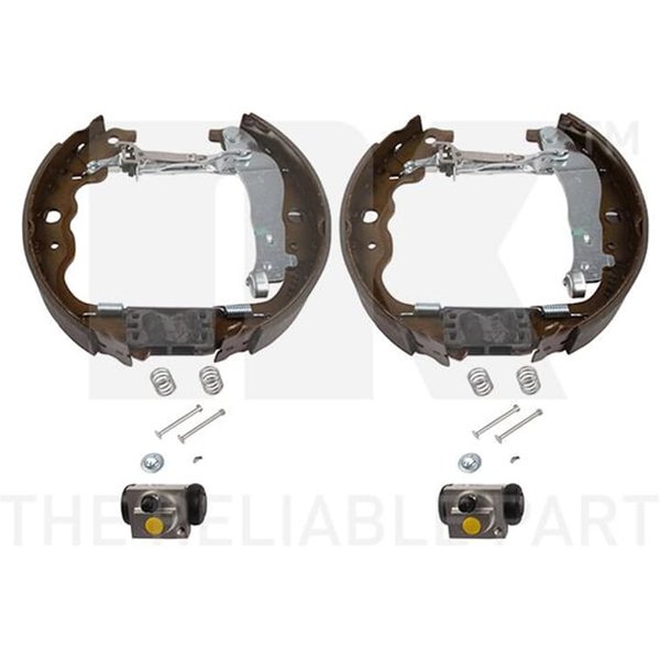 NK Bremsbackensatz Hinten Dacia Lada Mercedes Renault 443978702-image