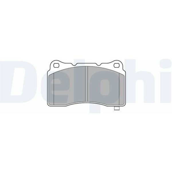 Delphi BremsbeläGe Vorne Honda Civic 9 10 11 2,0-image