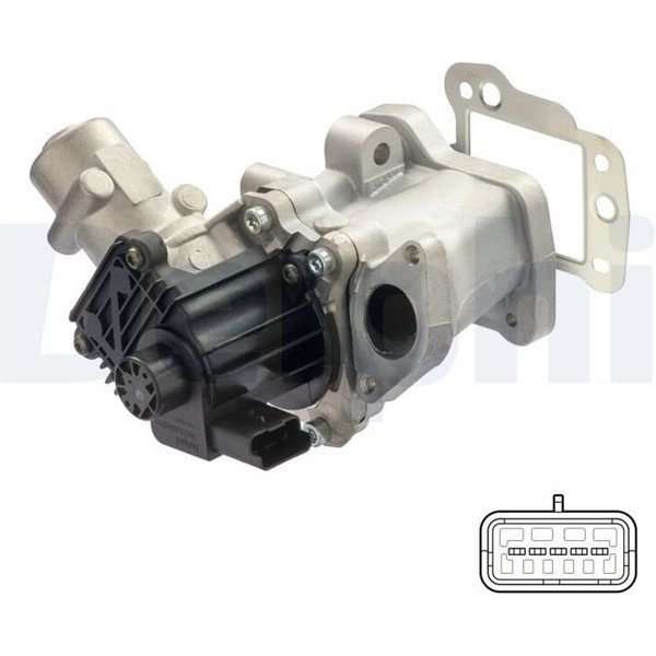 Delphi Agr-Ventil Citroen Fiat Ford Lancia Land Rover Peugeot 2,2-image