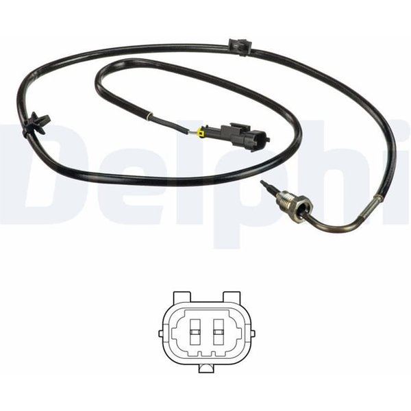 Delphi Abgastemperatursensor Opel Corsa D 1,3-image