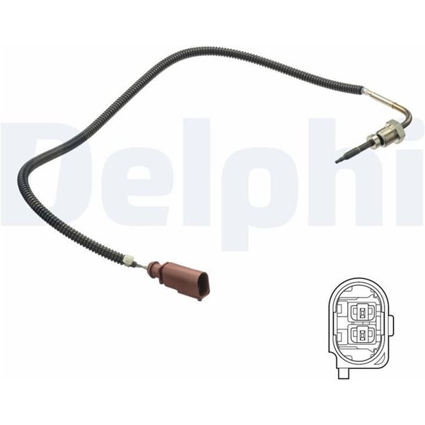Delphi Abgastemperatursensor Vw Transporter T5 1,9 Tdi TS30173-image