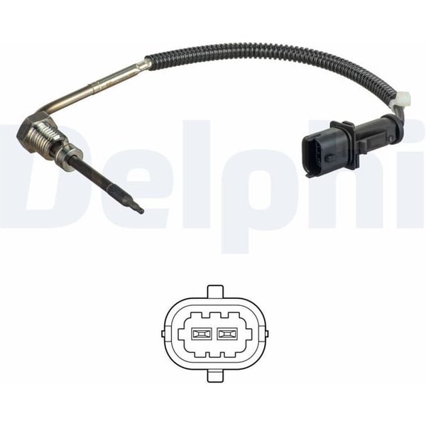 Delphi Abgastemperatursensor Fiat Idea Lancia Musa 1,3-image