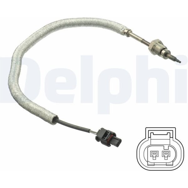 Delphi Abgastemperatursensor Jeep Cherokee Wrangler 2,8-image