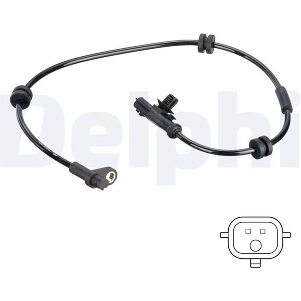 Delphi Abs-Sensor Hinten Ford B-Max Fiesta Tourneo Transit-image