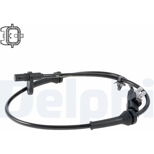 Delphi Abs-Sensor Hinten Links Nissan Qashqai 2 SS21277-12B1-image