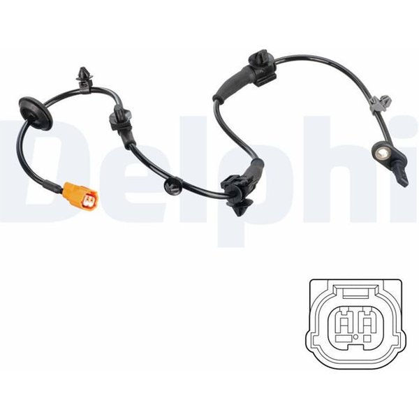 Delphi Abs-Sensor Vorne Links Honda Jazz GD GE SS20782-image