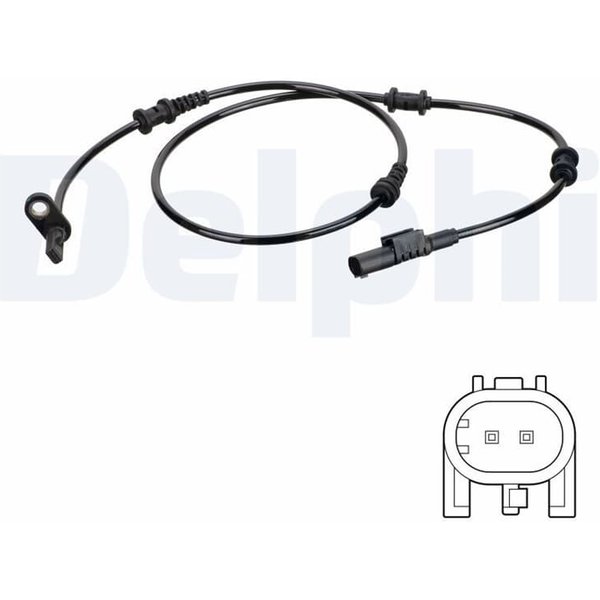 Delphi Abs-Sensor Vorne Mercedes A-Klasse B-Klasse Cla Gla-Klasse-image