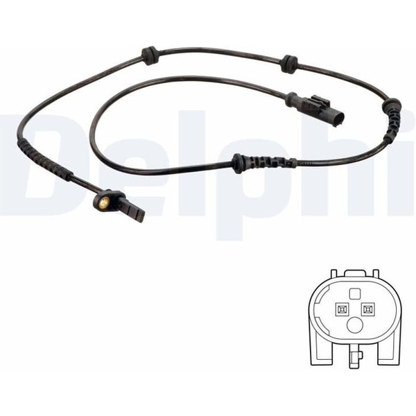 Delphi Abs-Sensor Hinten Fiat Idea Lancia Musa Ypsilon-image