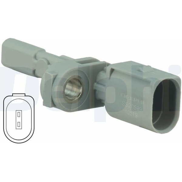 Delphi Abs-Sensor Hinten Rechts Audi Cupra Seat Skoda VW SS20599-image