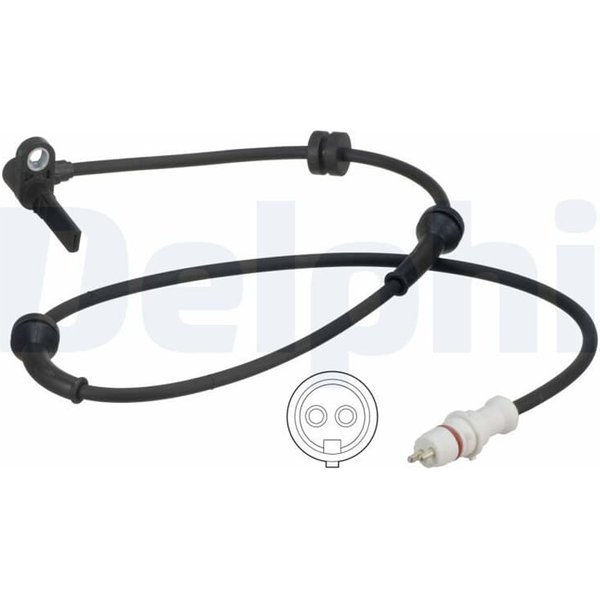 Delphi Abs-Sensor Vorne Rechts Fiat Punto 188 SS20608-image