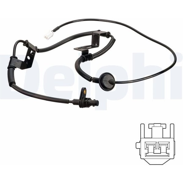 Delphi Abs-Sensor Hinten Links Kia Carens-image