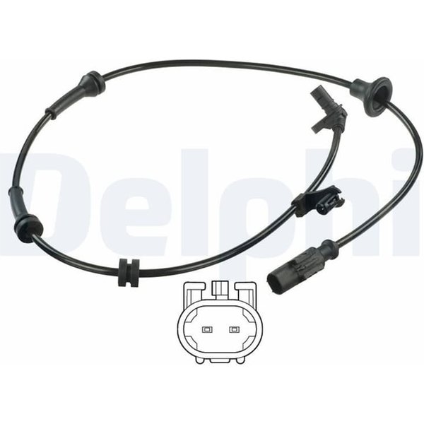 Delphi Abs-Sensor Hinten Citroen C1 Peugeot 107 Toyota Aygo-image
