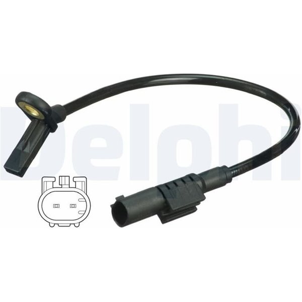 Delphi Abs-Sensor Hinten Mercedes Gl-Klasse M-Klasse R-Klasse-image
