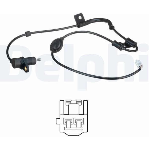 Delphi Abs-Sensor Hinten Links Hyundai Coupe-image