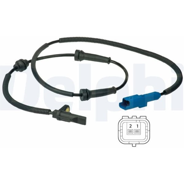Delphi Abs-Sensor Vorne Citroen DS Peugeot SS20390-image