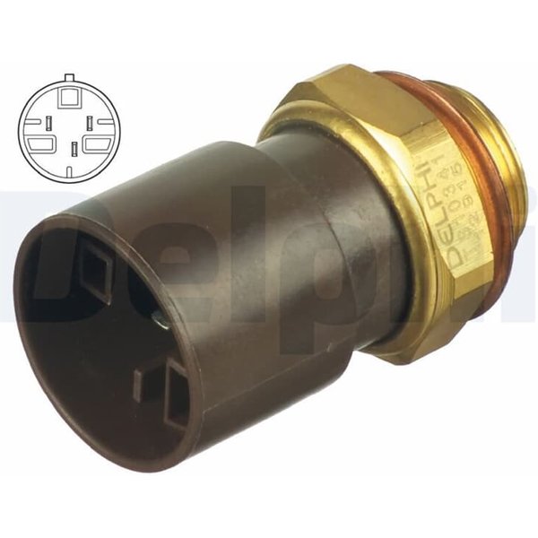 Delphi KüHlmitteltemperatursensor Opel Astra Corsa Omega Sintra Vectra-image