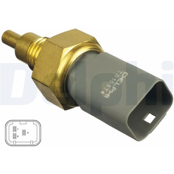 Delphi KüHlmitteltemperatursensor Alfa Romeo Fiat Lancia TS10374-image