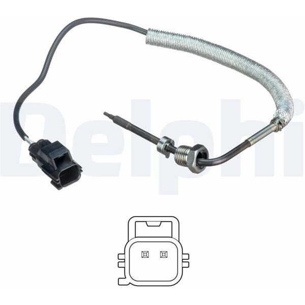 Delphi Abgastemperatursensor Volvo C30 C70 S40 S60 S80 V50 V60 V70 Xc60 Xc70 2,-image
