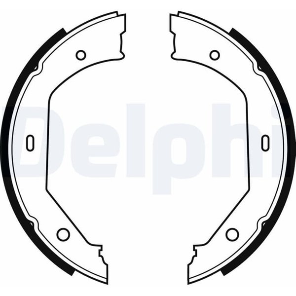 Delphi Bremsbacken Hinten Bmw 1Er 2Er 3Er 4Er 5Er X1 4,6-image