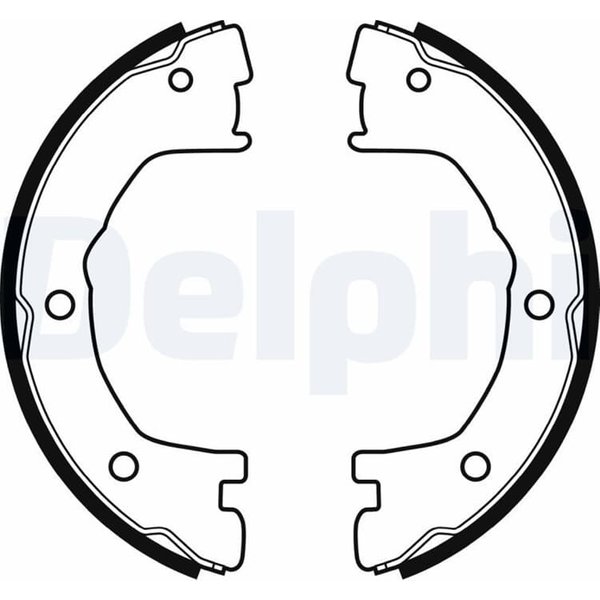 Delphi Bremsbacken Hinten Iveco Daily 4 5 6 LS1919-image