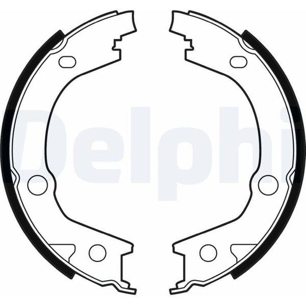 Delphi Bremsbacken Hinten Hyundai Matrix Tucson Kia Sportage-image