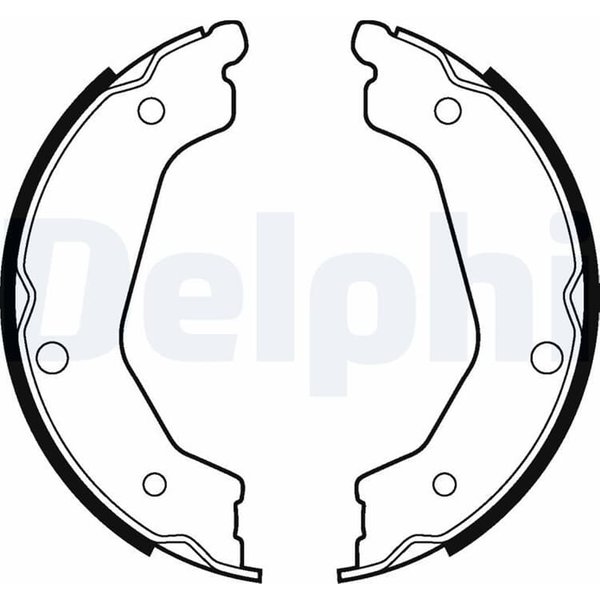 Delphi Bremsbacken Hinten Hyundai Terracan Kia Sorento-image