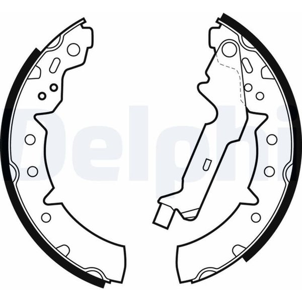 Delphi Bremsbacken Hinten Toyota Carina Corolla Corona-image