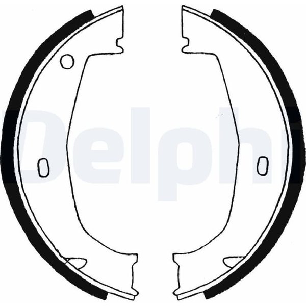 Delphi Bremsbacken Hinten Bmw 1Er 2Er 3Er 4Er Z4-image