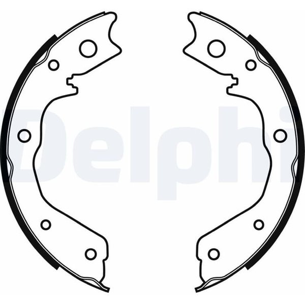 Delphi Bremsbacken Hinten Opel Frontera Monterey-image