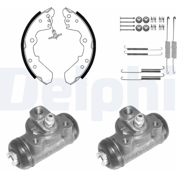 Delphi Bremsbacken Hinten Opel Frontera-image