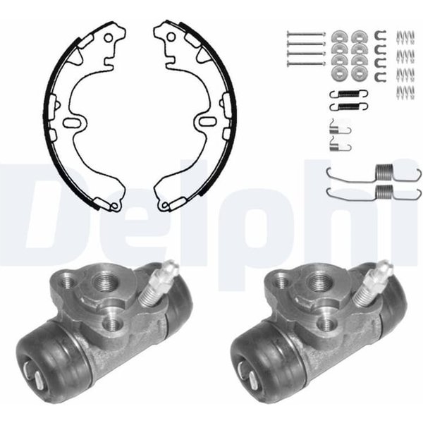 Delphi Bremsbacken Hinten Toyota Corolla E10 E11 1062-image