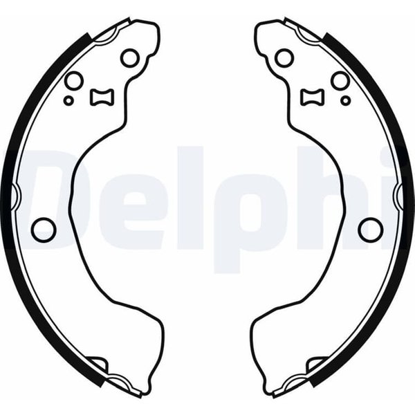 Delphi Bremsbacken Hinten Nissan Almera N16 Primera P11-image