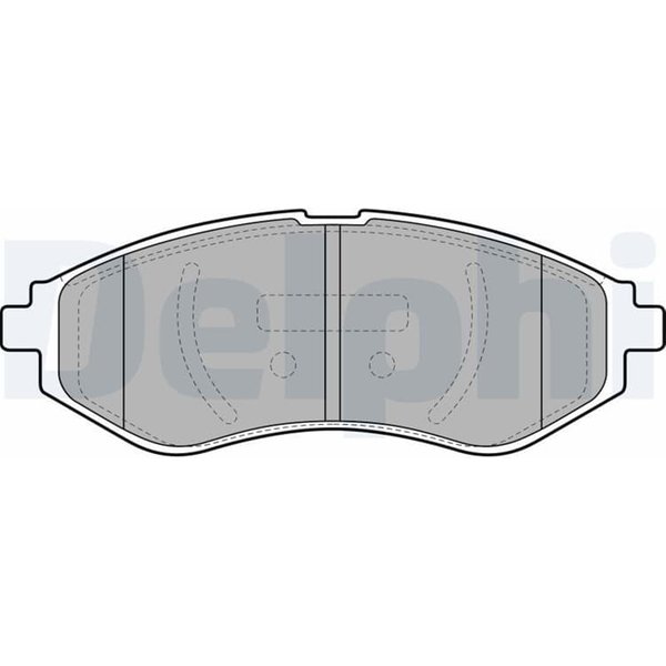 Delphi BremsbeläGe Vorne Chevrolet Aveo Daewoo Kalos-image