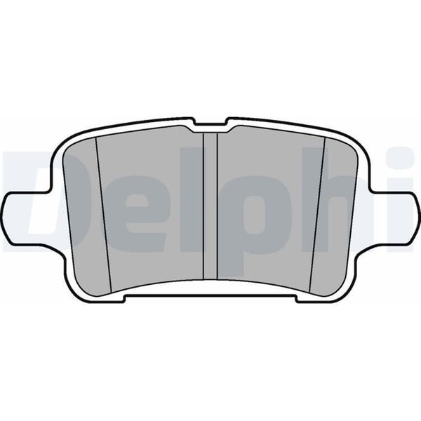 Delphi BremsbeläGe Hinten Opel Ampera-E Astra-image