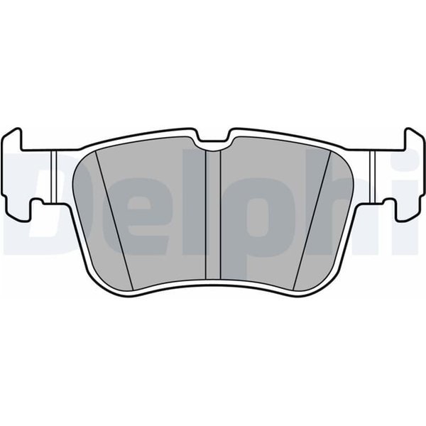 Delphi BremsbeläGe Hinten Ford Edge Ford Galaxy Mondeo S-Max-image