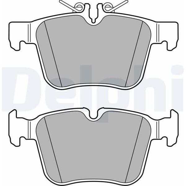Delphi BremsbeläGe Hinten Mercedes C-Klasse W205-image