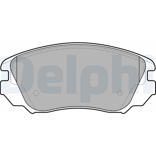 Delphi BremsbeläGe Vorne Chevrolet Malibu Opel Insignia Saab 9-5-image
