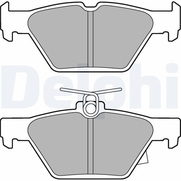 Delphi BremsbeläGe Hinten Subaru Forester Impreza Legacy Levorg Outback Xv-image