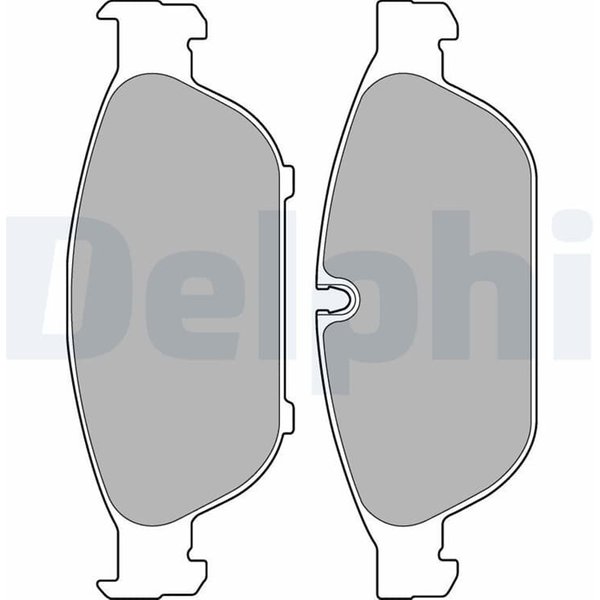 Delphi BremsbeläGe Vorne Audi A6 A7 A8 LP2301-image