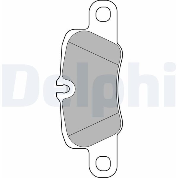 Delphi BremsbeläGe Hinten Porsche 911 Panamera-image
