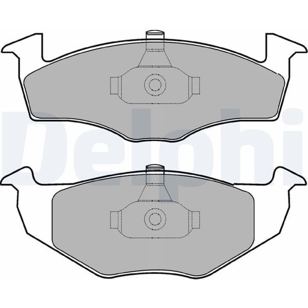 Delphi BremsbeläGe Vorne Seat Arosa Skoda Fabia Roomster Vw Fox Lupo Polo-image