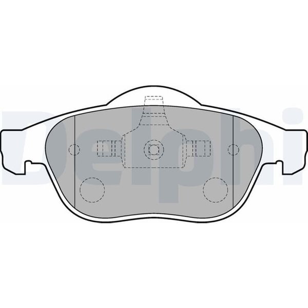 Delphi BremsbeläGe Vorne Renault Espace Laguna ScéNic Vel-image