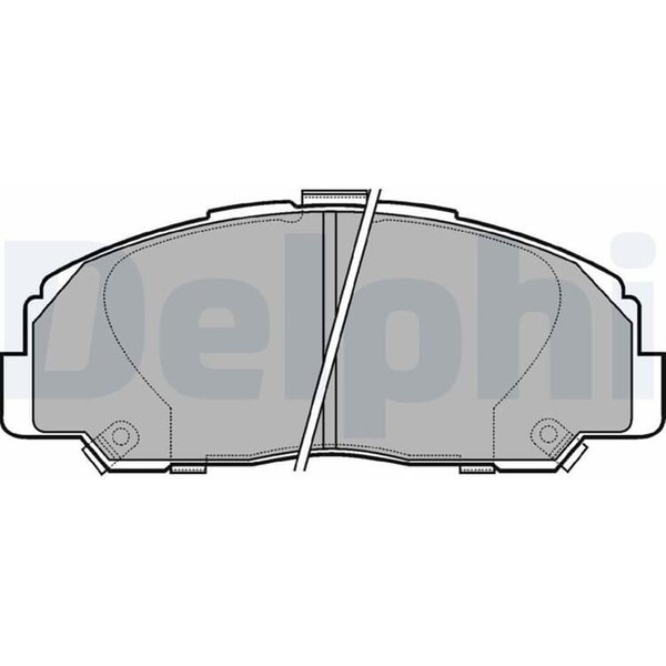 Delphi BremsbeläGe Vorne Daihatsu Feroza Rocky Rugger-image