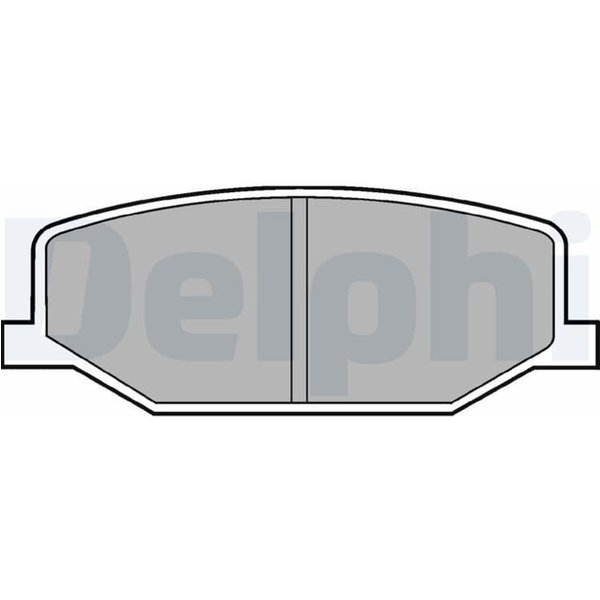 Delphi BremsbeläGe Vorne Suzuki Jimny Samurai Sj410 Sj413-image