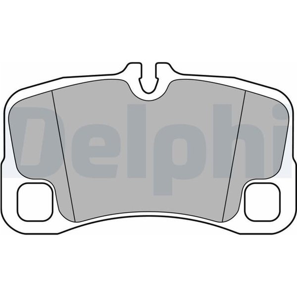 Delphi BremsbeläGe Hinten Porsche 911 997-image