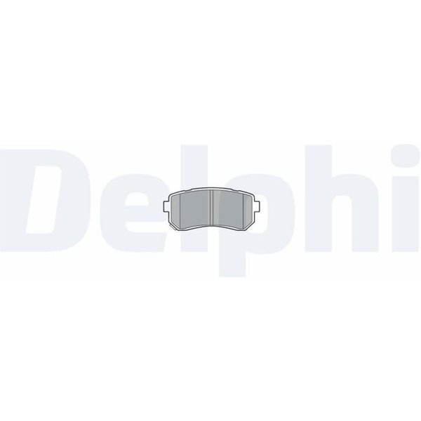 Delphi BremsbeläGe Hinten Hyundai Ix35 Tucson Kia Sportage-image