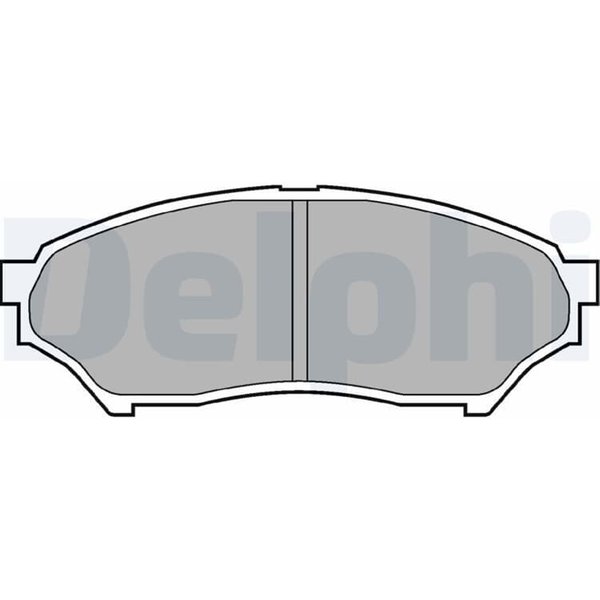 Delphi BremsbeläGe Vorne Mitsubishi Pajero Pinin-image