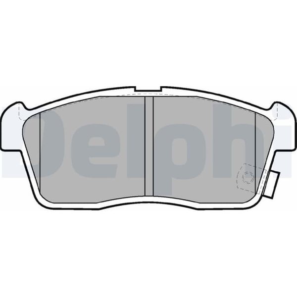 Delphi BremsbeläGe Vorne Daihatsu Subaru Suzuki-image
