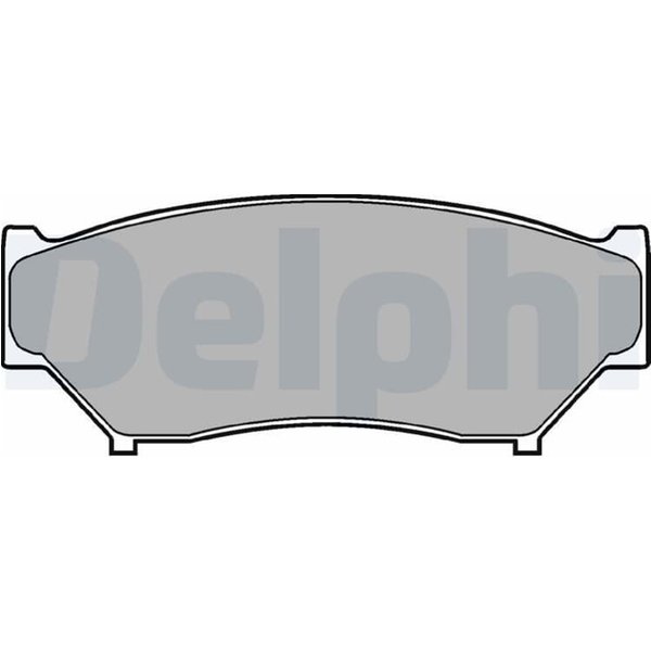 Delphi BremsbeläGe Vorne Suzuki Grand Jimny Vitara-image