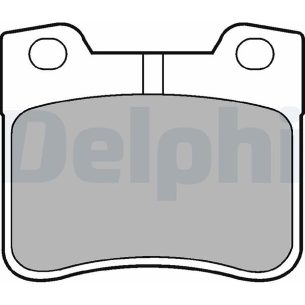 Delphi BremsbeläGe Vorne Citroen Ax Saxo Peugeot 106 LP1051-image